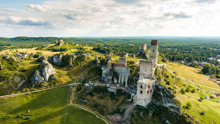 castillo de Olsztyn Polonia