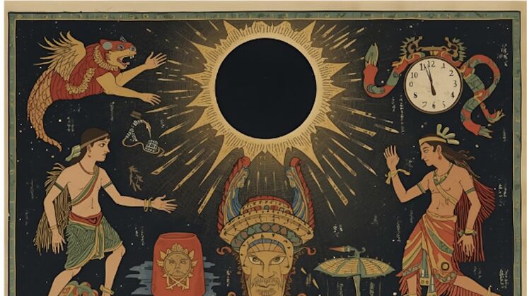 Mitologa de los eclipses