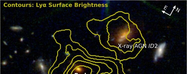 Descubren la galaxia patata roja una reliquia del universo primitivo que nos desafa
