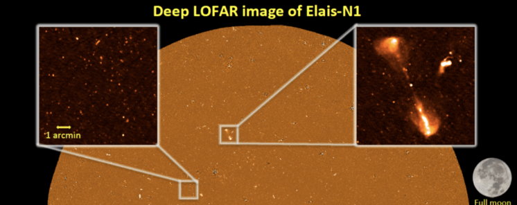 Las imgenes ms profundas de LOFAR captan miles de galaxias en el universo distante