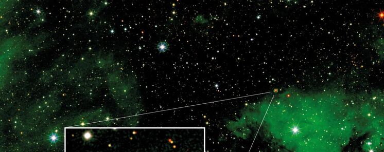 Encuentran una estrella supergigante azul un milln de veces ms brillante que el Sol