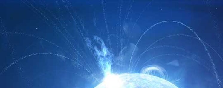 Los expertos afirman que hay volcanes en las estrellas de neutrones 