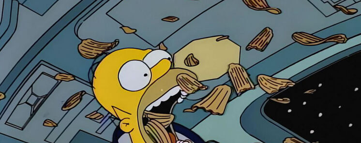 Homer Simpson tiene su propio agujero negro
