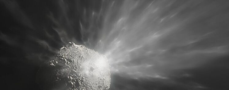 Primeros resultados de los telescopios de ESO sobre las secuelas del impacto de DART 