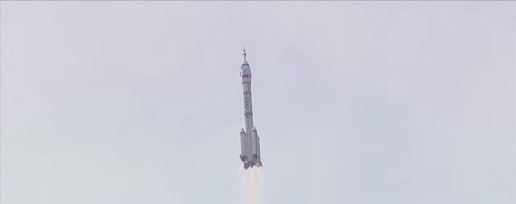 China lanza 3 nuevos astronautas a la estacin Tiangong en la Shenzhou 16