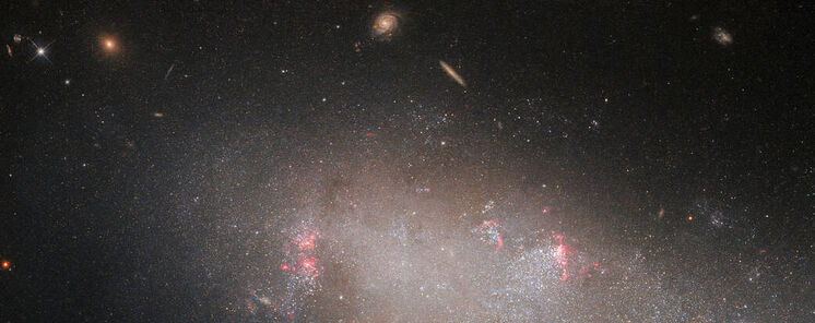 Hubble capta una impresionante galaxia estrellada 