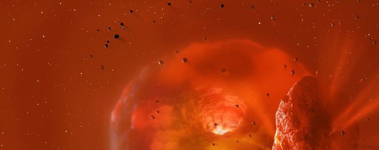 Detectan una nueva colisin entre dos planetas gigantes de hielo 