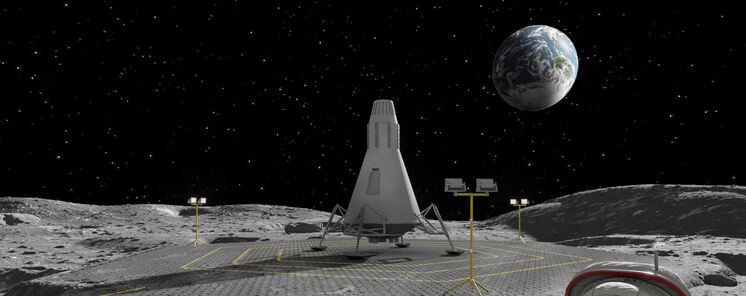 Lanzamos pregunta Sabes cmo se haran las carreteras en la Luna  