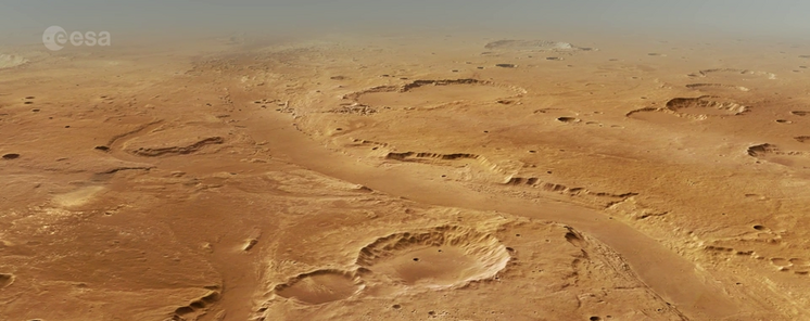 Vuela sobre Marte Descubre Ares Vallis a vista de pjaro