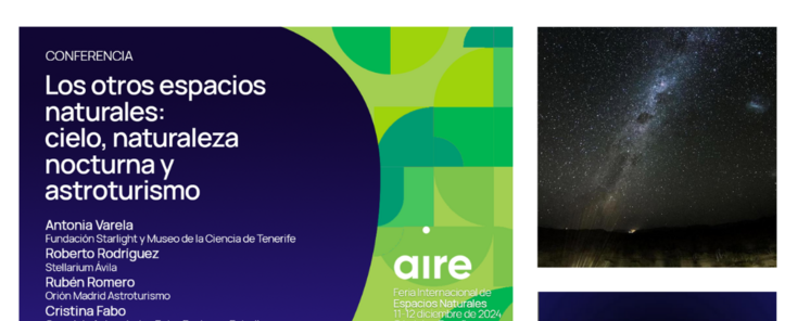 El astroturismo toma protagonismo en Expo Aire Feria Internacional de Espacios Naturales
