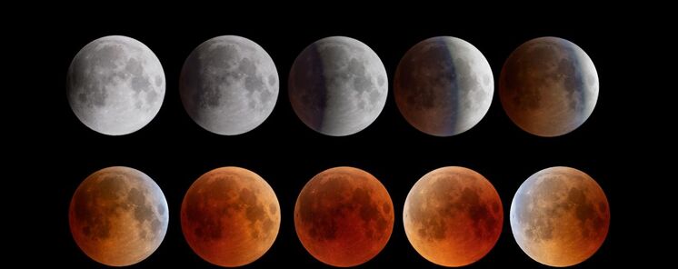 Eclipse total de Luna hoy horarios exactos dnde se ve y cmo ver la Luna de Sangre