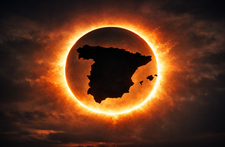 Gua completa del eclipse solar 2026 en Espaa