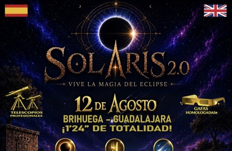 Vive el eclipse en Brihuega TdE sortea una entrada doble para Solaris 20