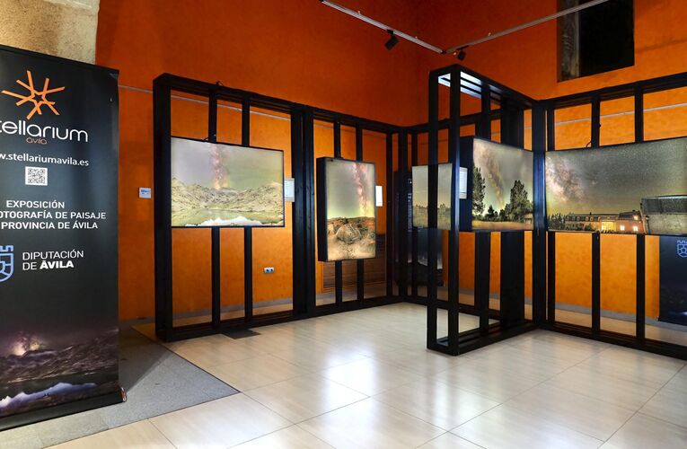 Las estrellas viajan por vila la exposicin itinerante que une pueblos bajo un cielo