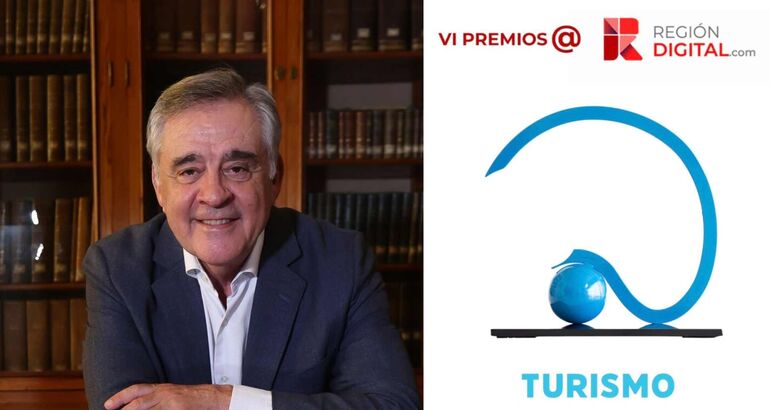 Rafael Bachiller recibe el Premio Turismo de los VI Premios  ReginDigital
