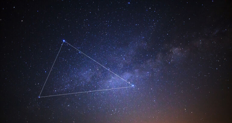 Cmo encontrar el Tringulo de Verano la brjula del cielo estival del norte