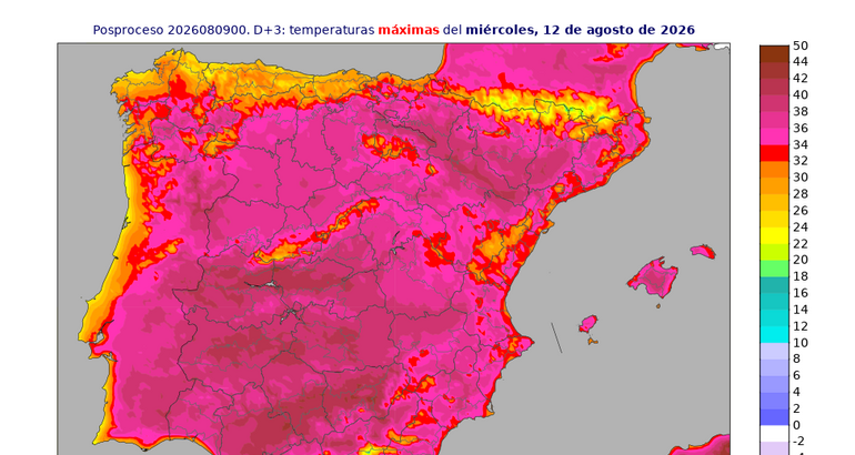 AEMET actualiza el eclipse dnde habr nubes y dnde hay riesgon de incendio