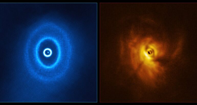 Tres soles y un ro de gas el extrao lugar donde podran estar naciendo planetas