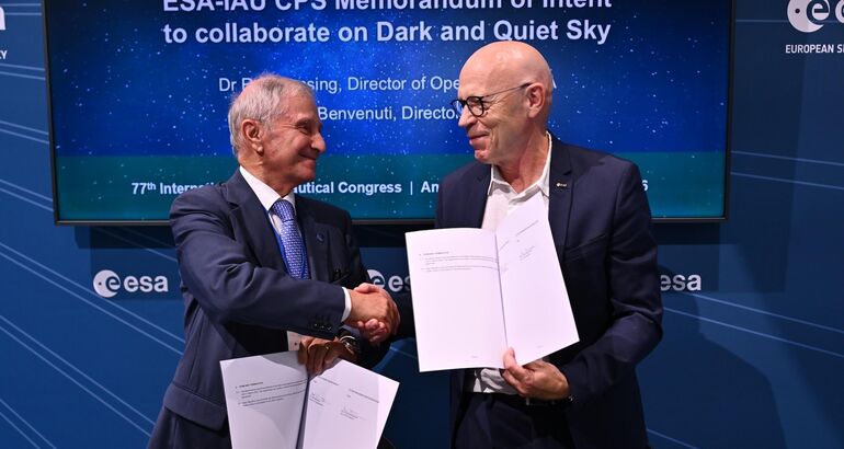 Europa y la IAU se alan para proteger la astronoma frente a los satlites