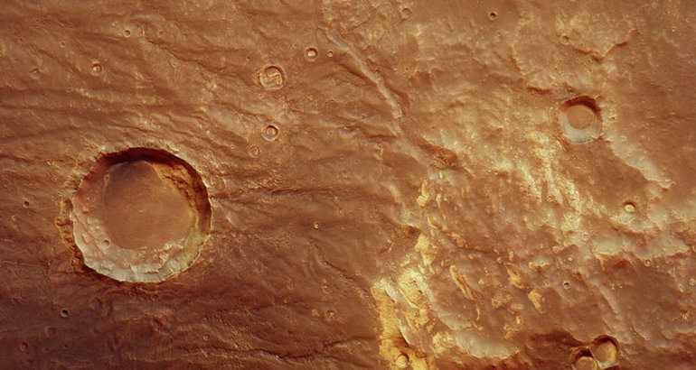 El pasado volcnico del planeta Marte