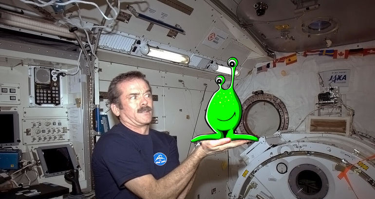 Se ha trado la ISS organismos extraterrestres a bordo