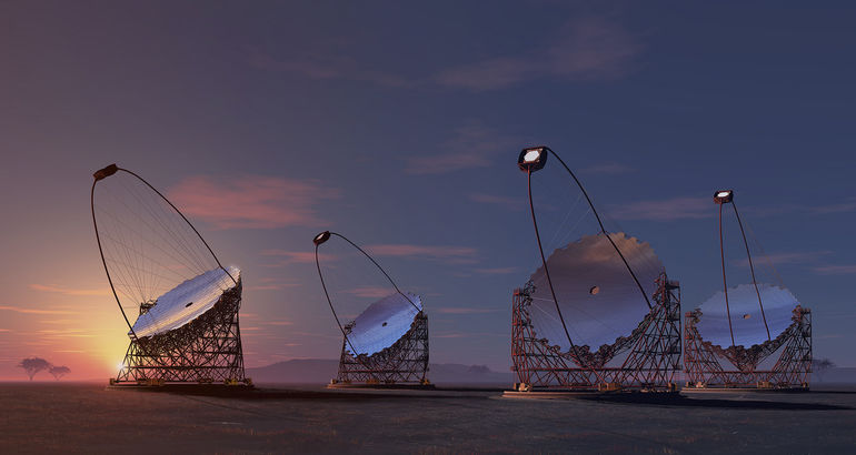 Red de Telescopios Cherenkov un mundo unido para cazar rayos gamma