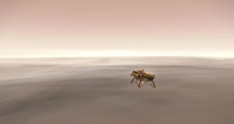 La NASA contiene el aliento por el aterrizaje del InSight en Marte