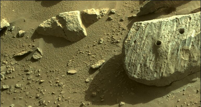 El rover Perseverance consigue tomar una segunda muestra en Marte