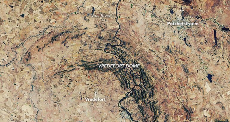 Una cicatriz colosal Vredefort el mayor crter del mundo y su origen