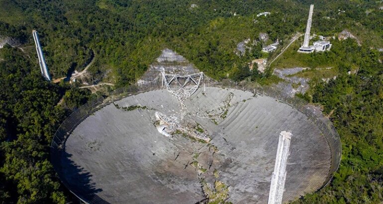 El famoso telescopio de Arecibo no se reconstruir y los astrnomos estn desolados