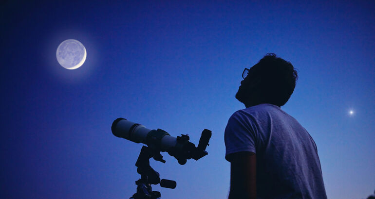 Conquista el cielo en el Da Internacional de Observacin de la Luna