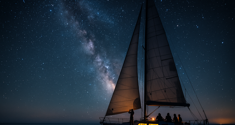 Navegar entre estrellas las empresas Starlight que unen cielo y mar