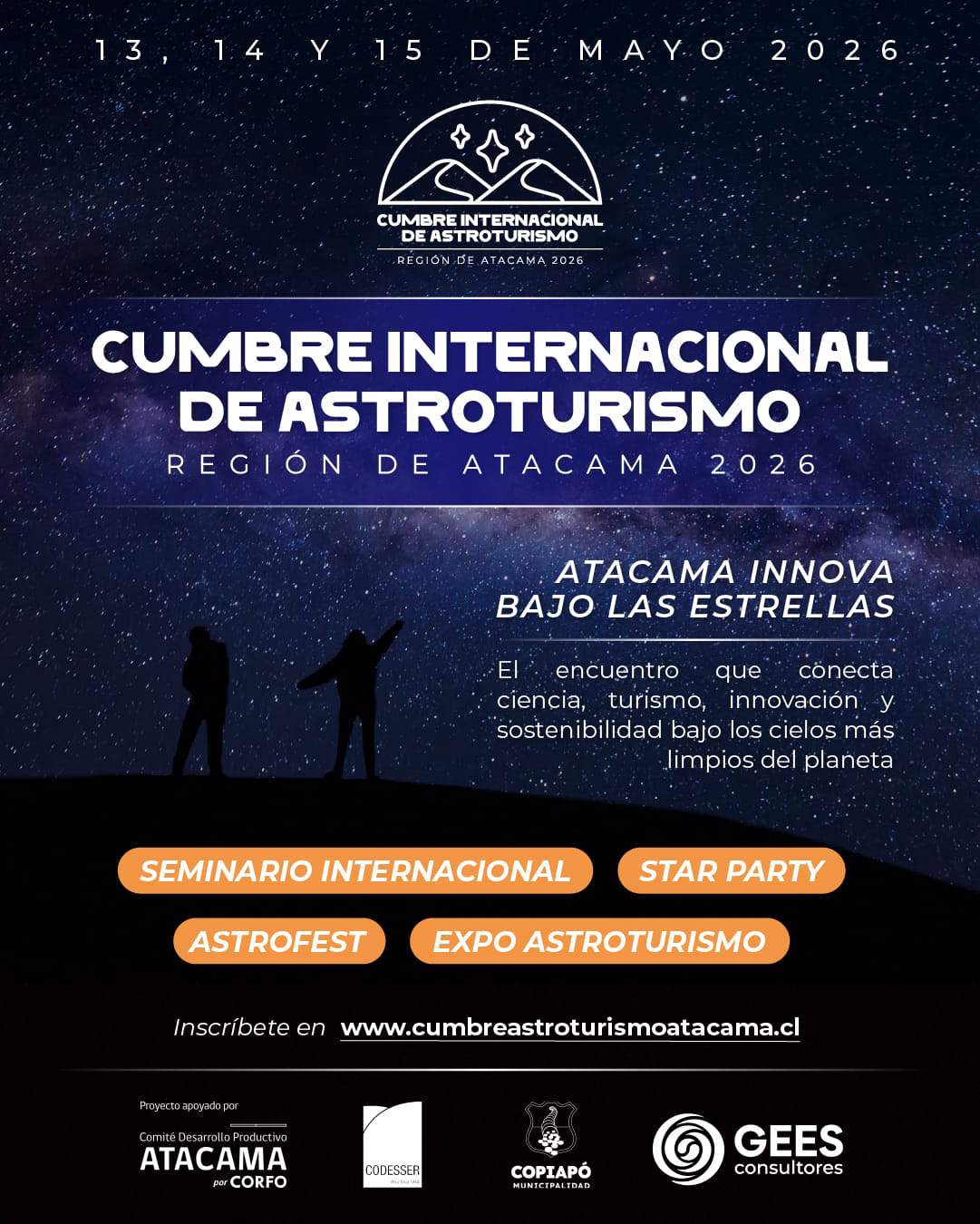 cumbre astroturismo atacama 2026