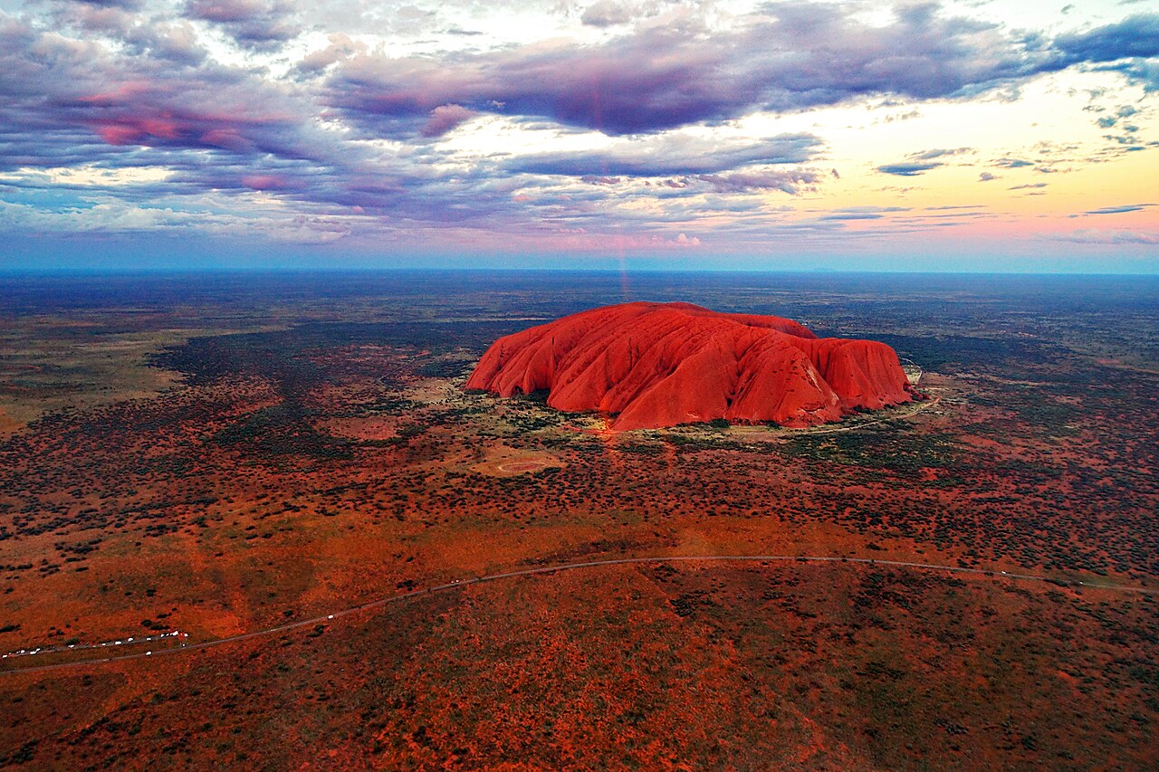 uluru australia solsticio