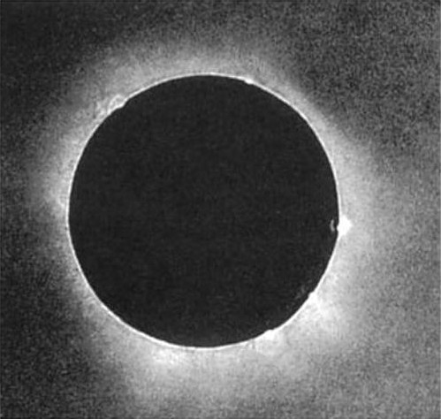 primera imagen eclipse solar