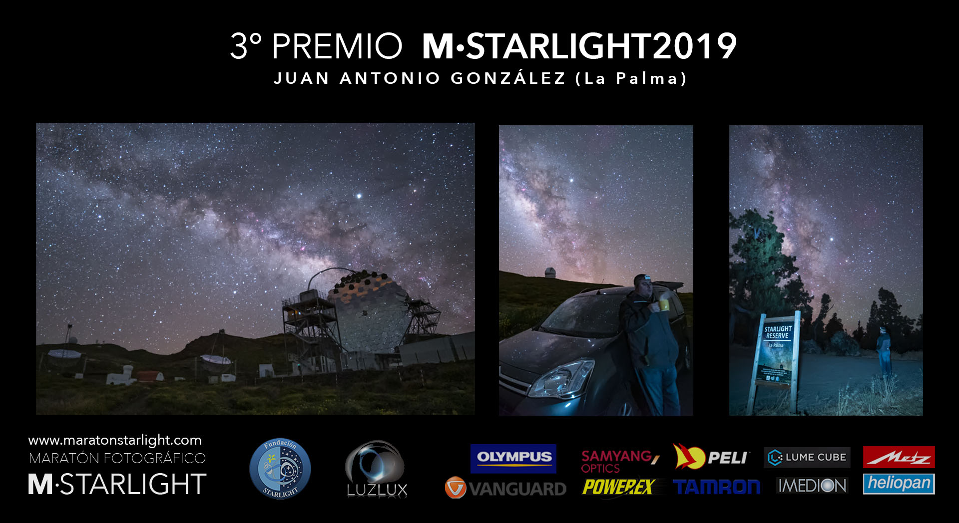Ganadores Maratón Fotográfico Starlight 2019