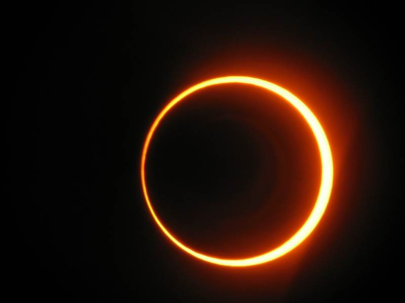 Eclipse solar anular