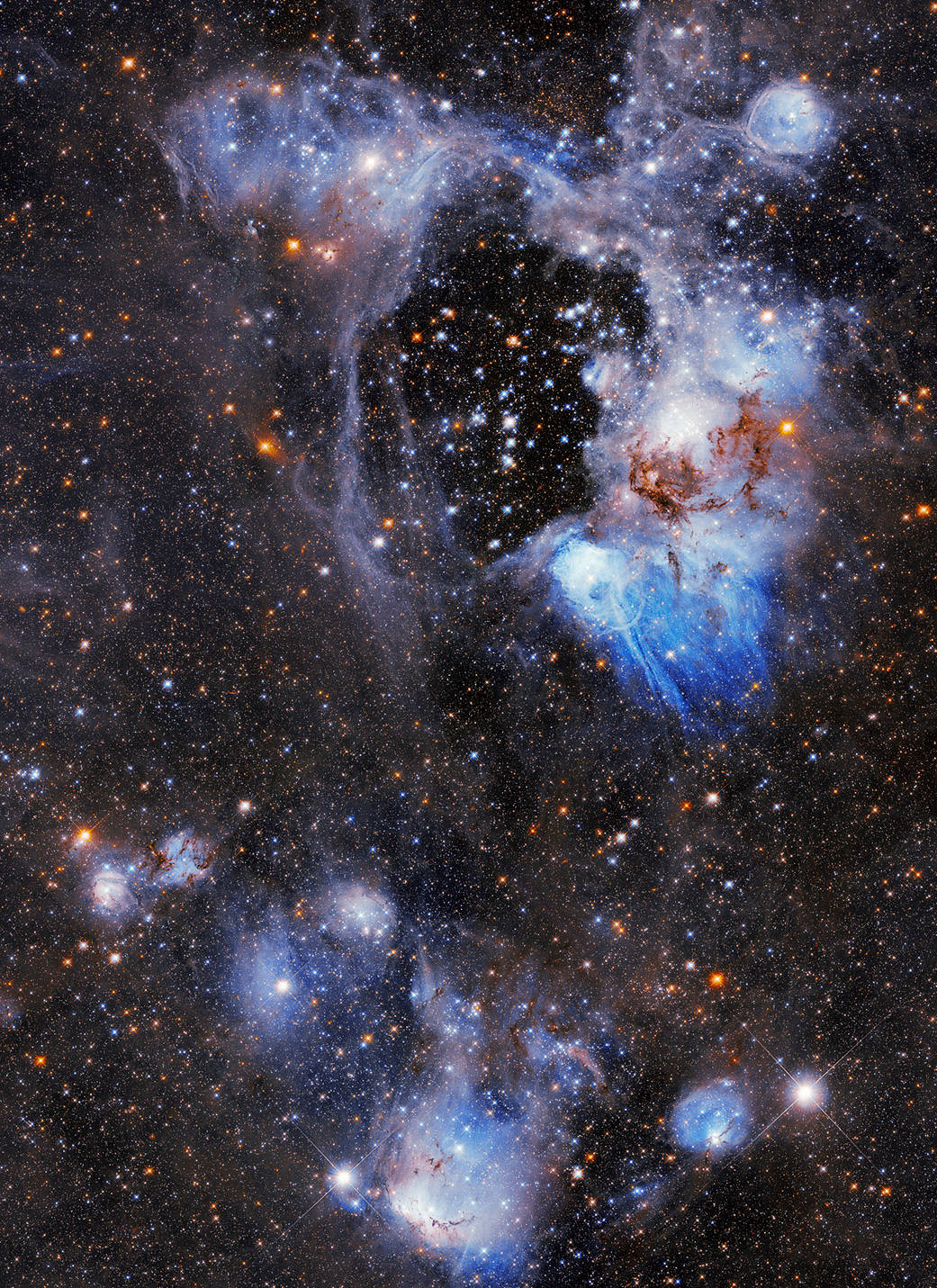Hubble y nebulosa