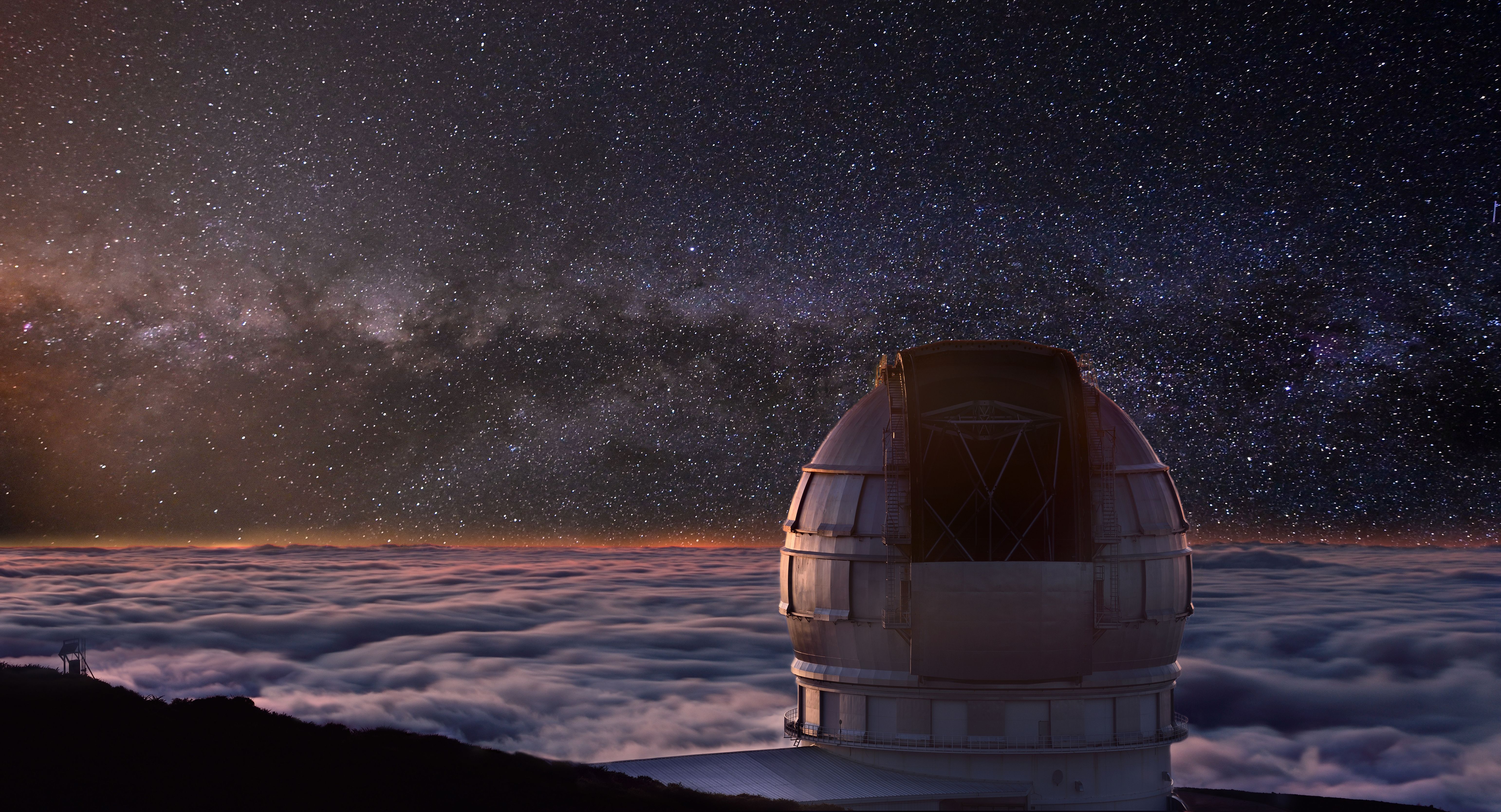 observatorio roque de los muchachos y centro visitantes