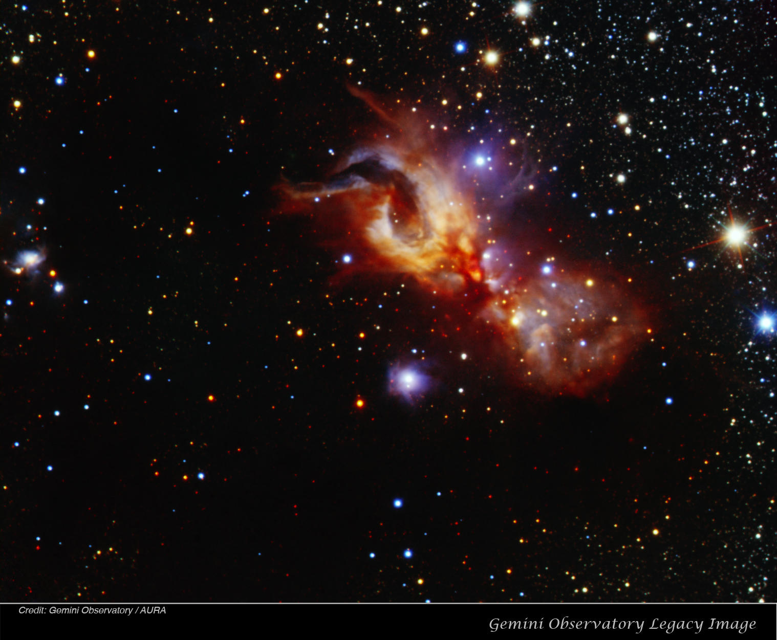 Nebulosa de Reflexión GGD 27 gemini sur