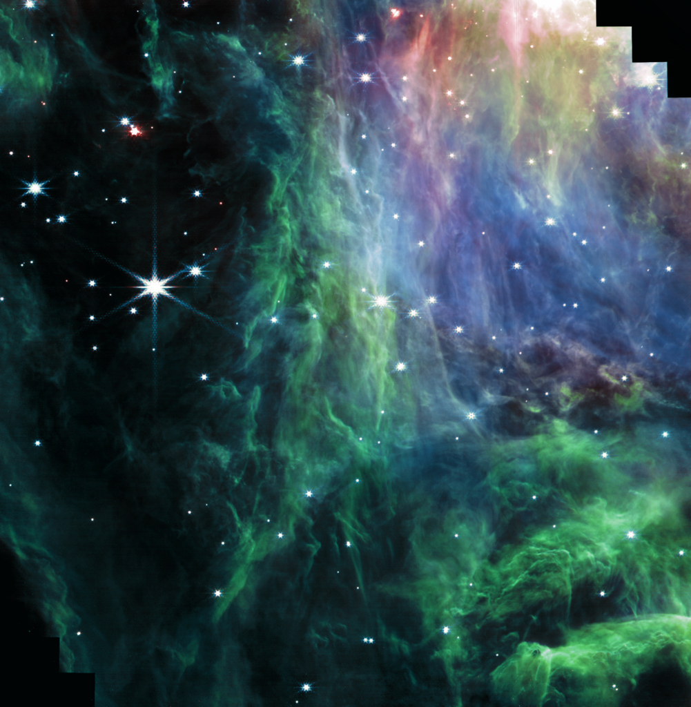 nebulosa de orion james webb
