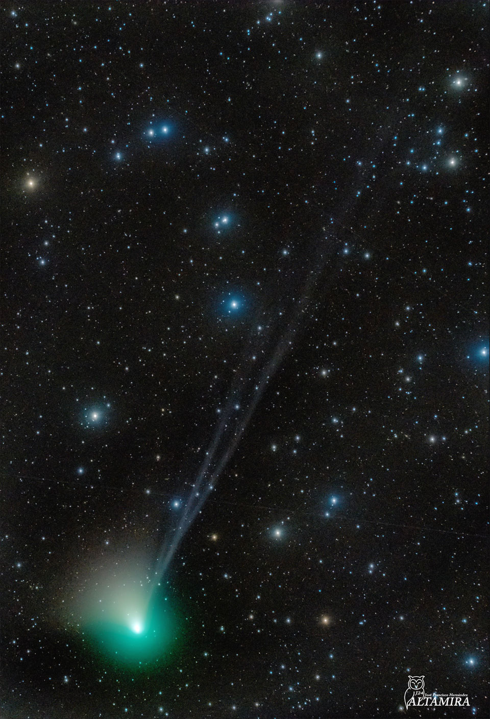 cometa verde 2023