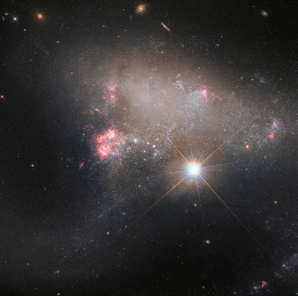 Galaxia estrellada Hubble