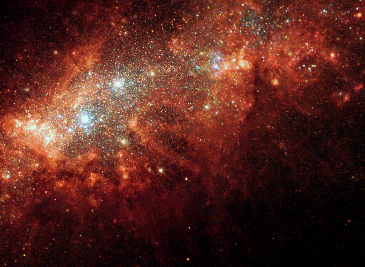 Nacimiento estrellas / ESA