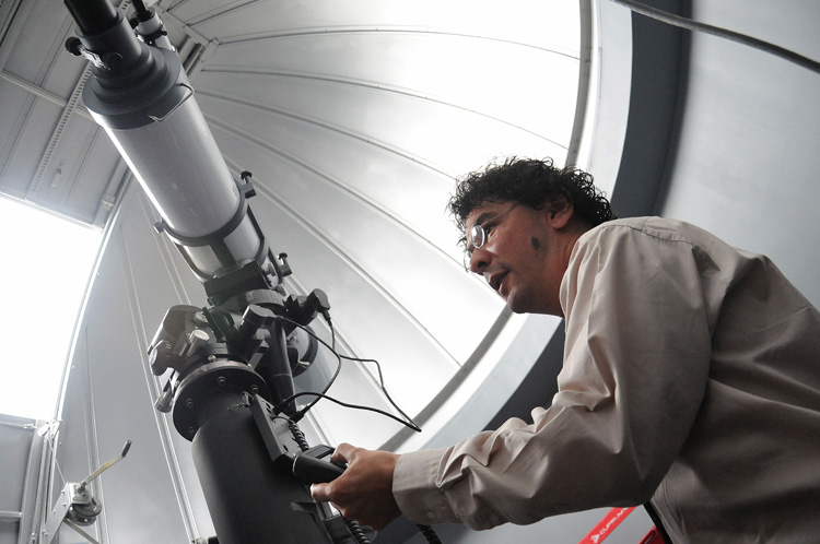 Telescopio del observatorio Universidad de Costa Rica 