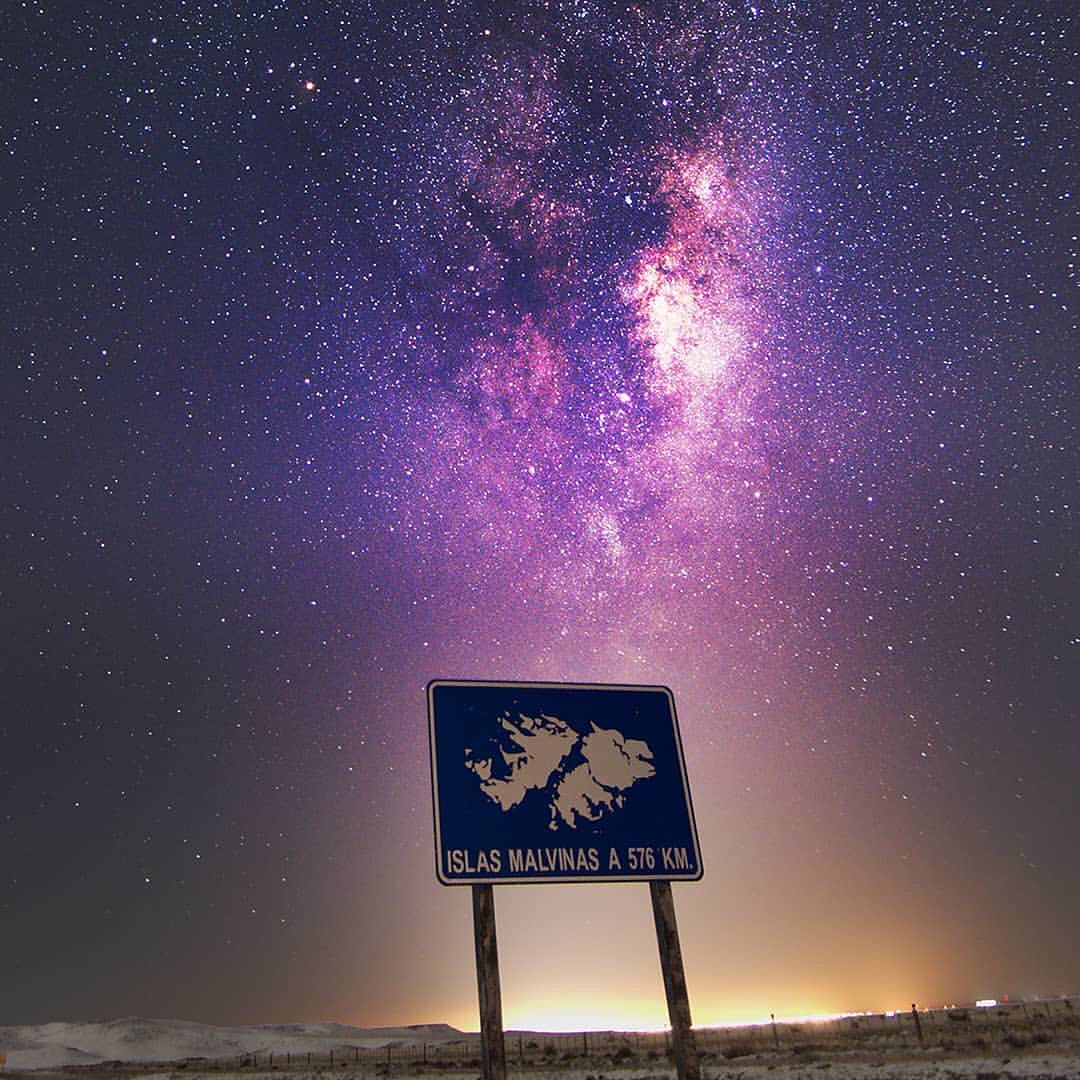 estrellas en Islas Malvinas, Argentina 