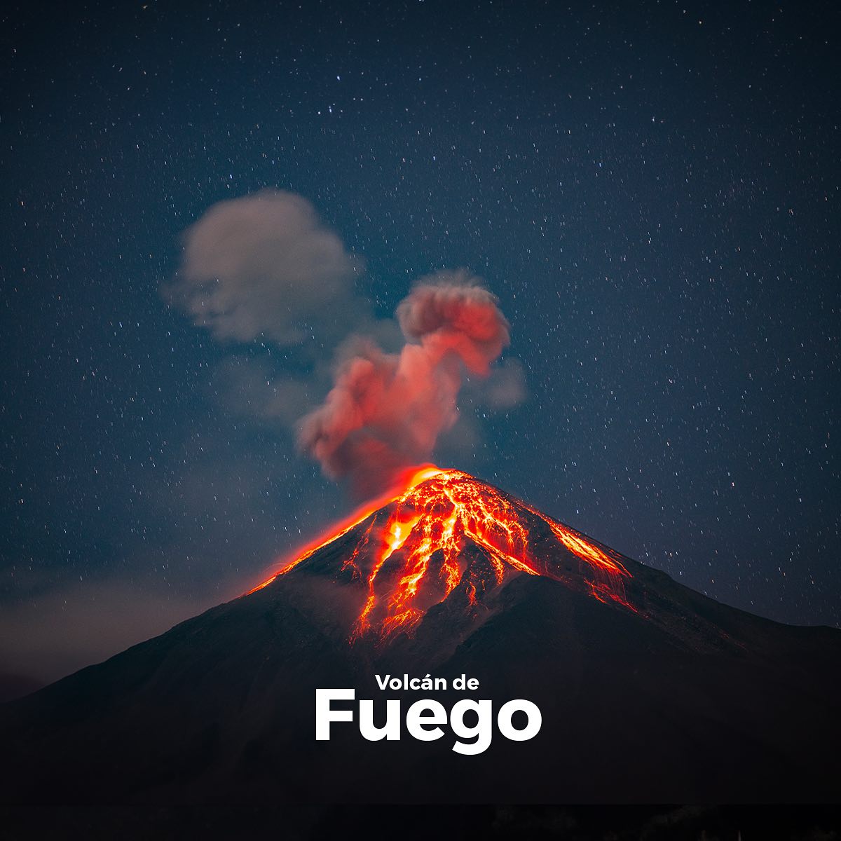 Volcán de Fuego, Guatemala