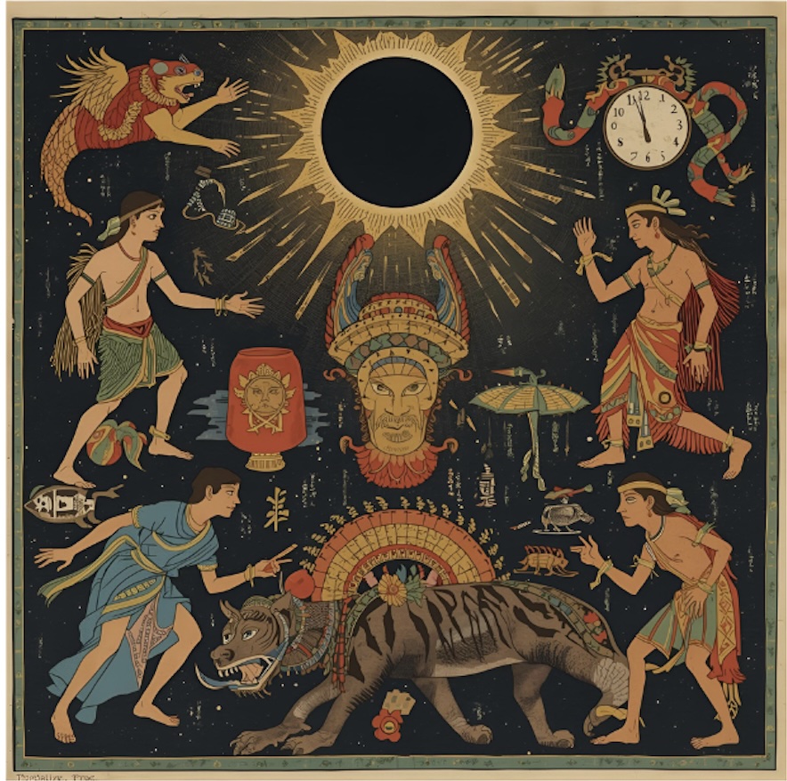Mitología de los eclipses